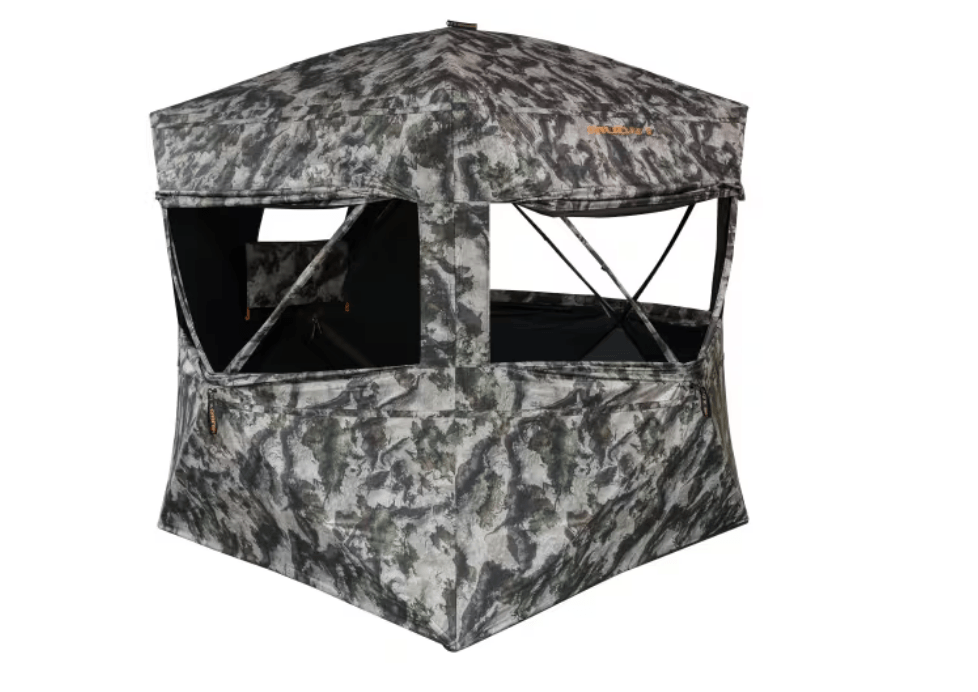  Muddy Non-Typical Ground Blind - Mossy Oak Elements Terra GilaKw: fall outdoor gear for men